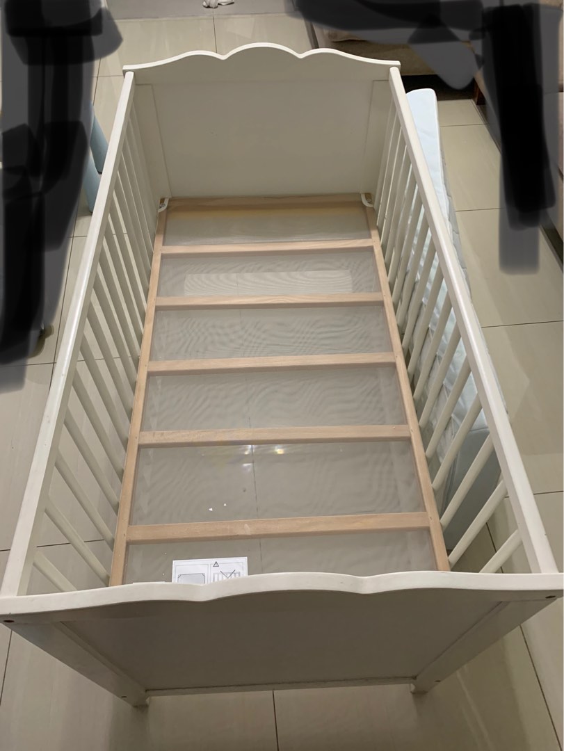 IKEA baby cots and mattress, Babies & Kids, Baby Nursery & Kids