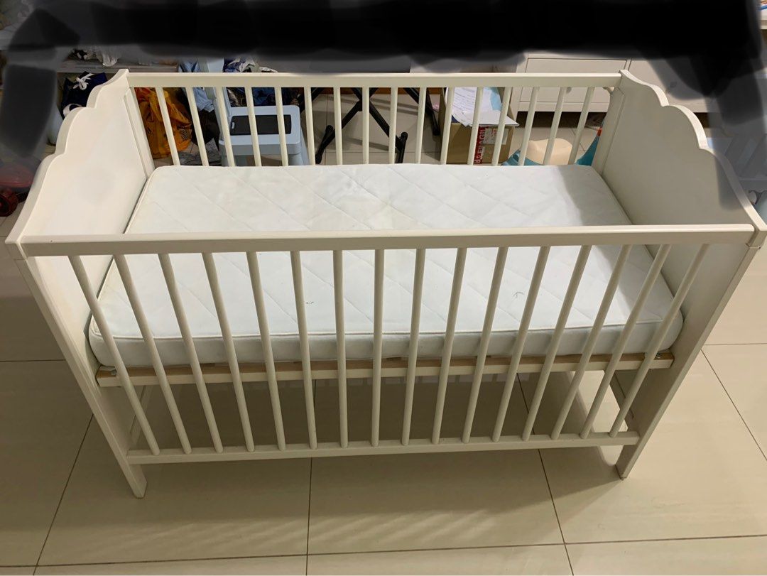 IKEA baby cots and mattress, Babies & Kids, Baby Nursery & Kids