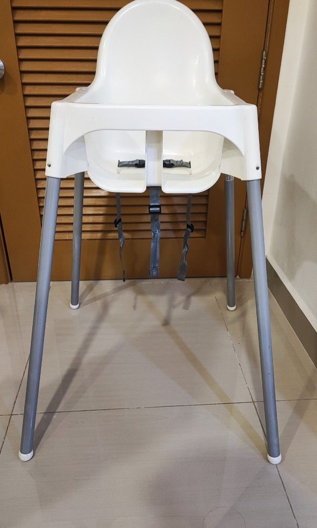 IKEA Baby High Chair White Colour, Babies & Kids, Nursing & Feeding