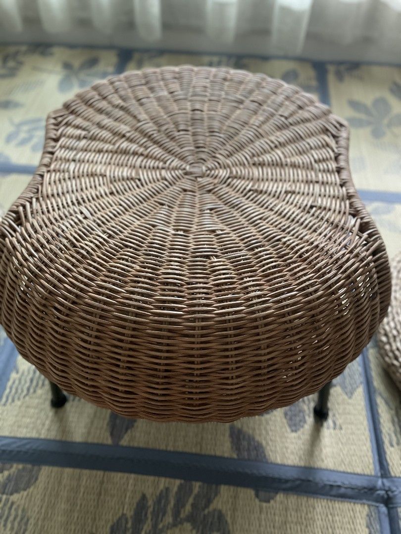 Ikea coffee table GAMLEHULT Footstool with storage, Furniture & Home