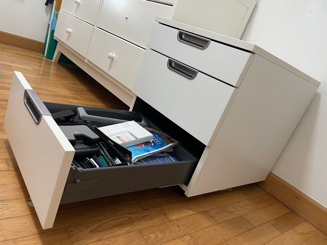 IKEA Galant Drawer Unit with Castors, Furniture & Home Living