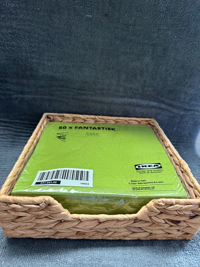 Ikea Tissue and Tissue Holder on Carousell