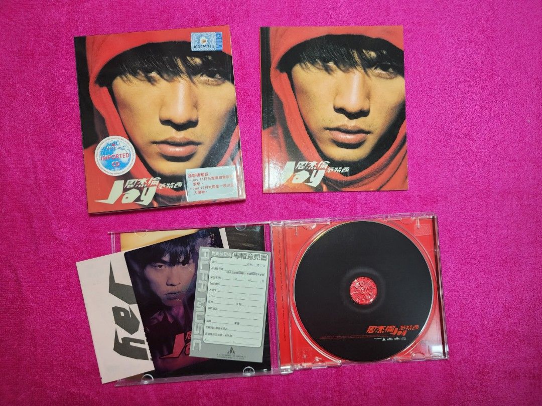 Imported CD by BMG Music ▶️ Jay Chou Fantasy CD Album 2001 nun