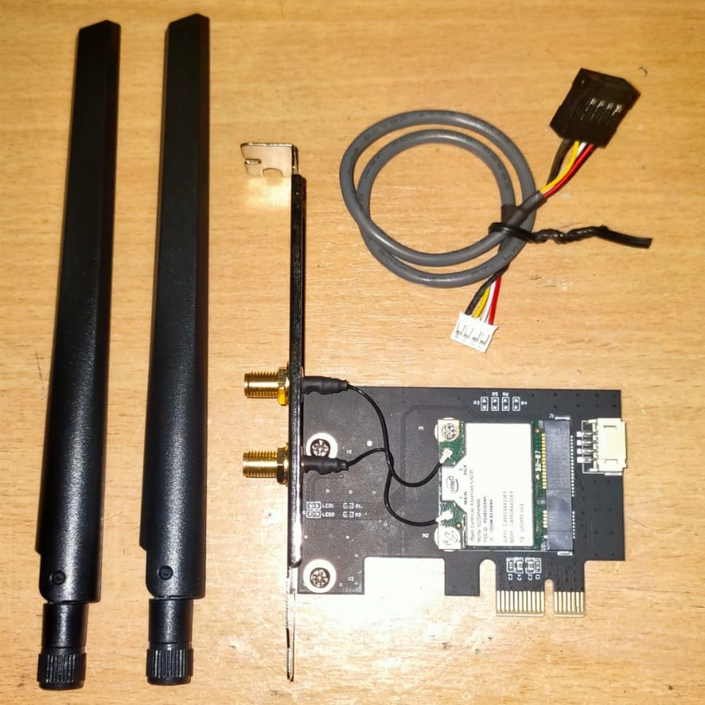 Intel Wifi & Bluetooth Adapter PCIE Card, Computers & Tech, Parts