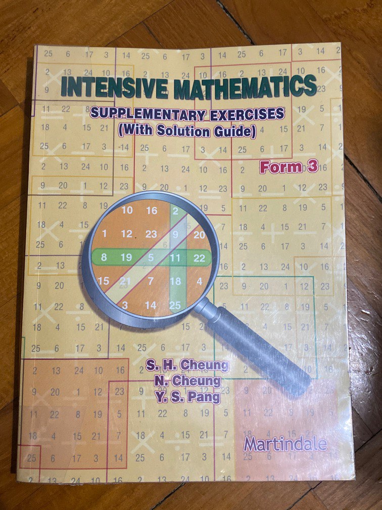 intensive mathematics exercise with solution guide form 3, 興趣及遊戲, 書本 ...