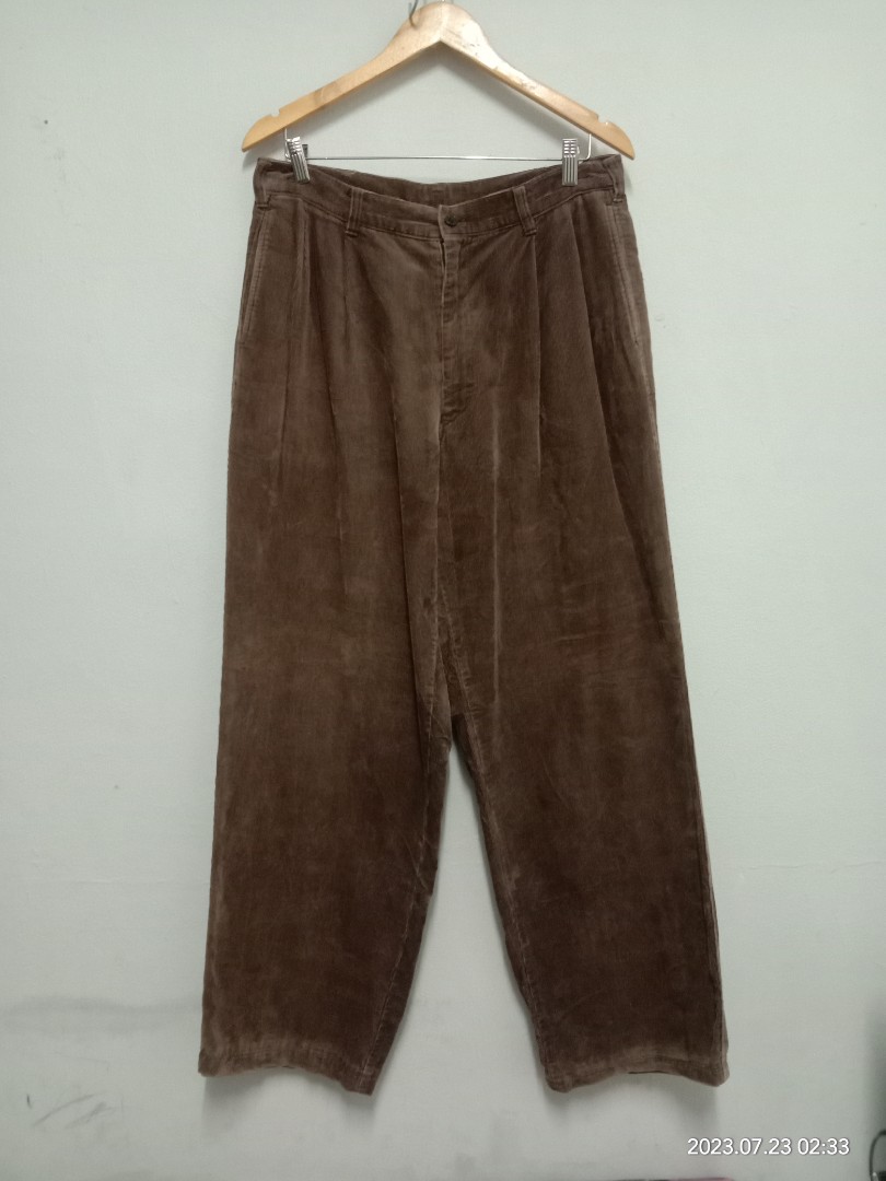 Issey Miyake Denim IM Product Corduroy Pants, Men's Fashion, Bottoms ...