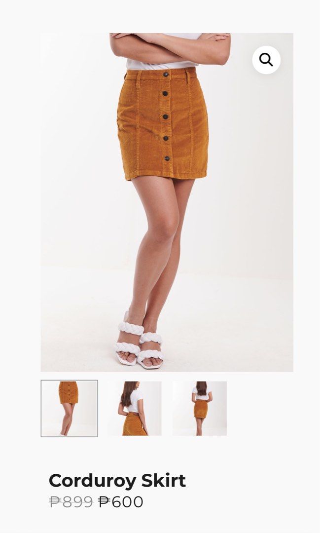 Jag Corduroy Skirt Women s Fashion Bottoms Skirts on Carousell
