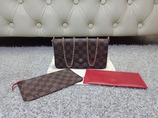 LV Félicie Strap & Go #LV #FELICIE, Luxury, Bags & Wallets on Carousell