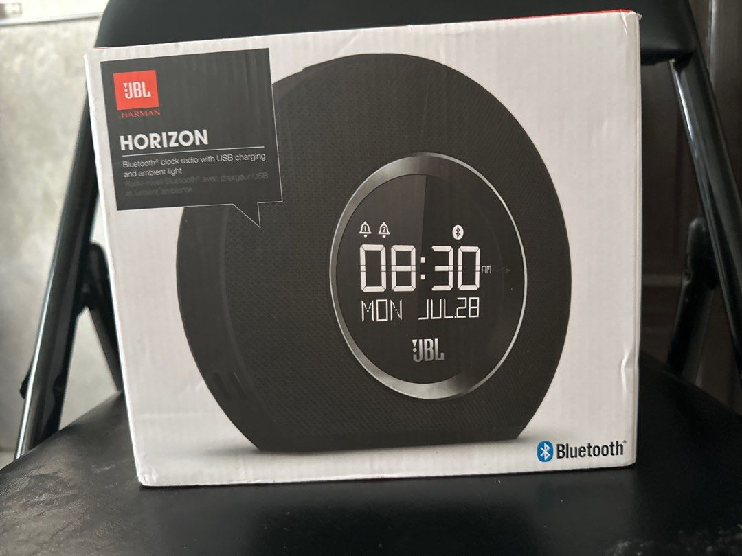 JBL Horizon Bluetooth Speaker Clock FM Radio Alarm Light on Carousell