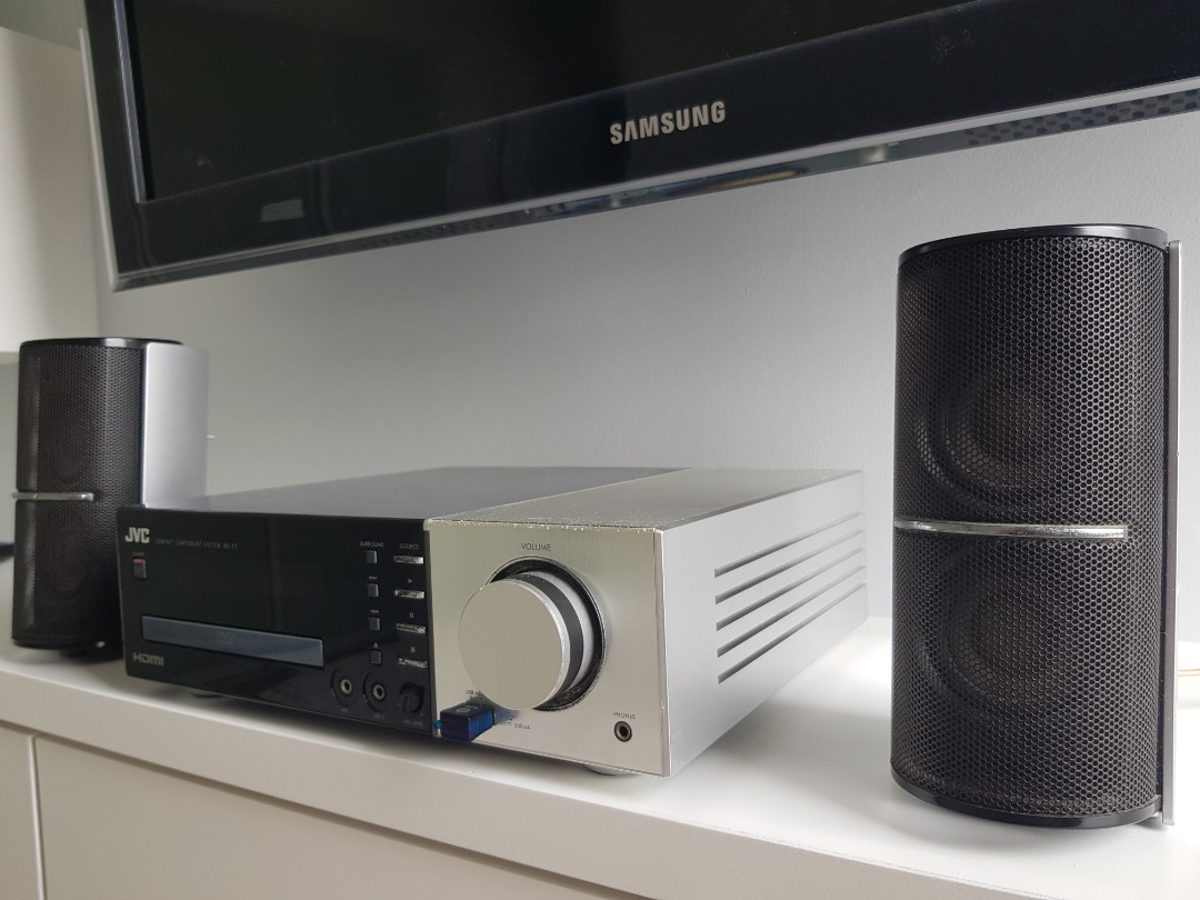 JVC NXF3 MINI HIFI SYSTEM, TV & Home Appliances, TV & Entertainment