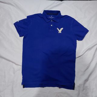 Kaos Polo American Eagle Biru