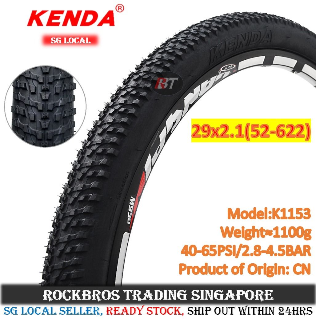 Kenda 29 tyre 29x2.1 tyre 29 2.1 tyre 52 622 tyre outer tire bicycle tyre bicycle accessories 1pc 30 2pcs 58