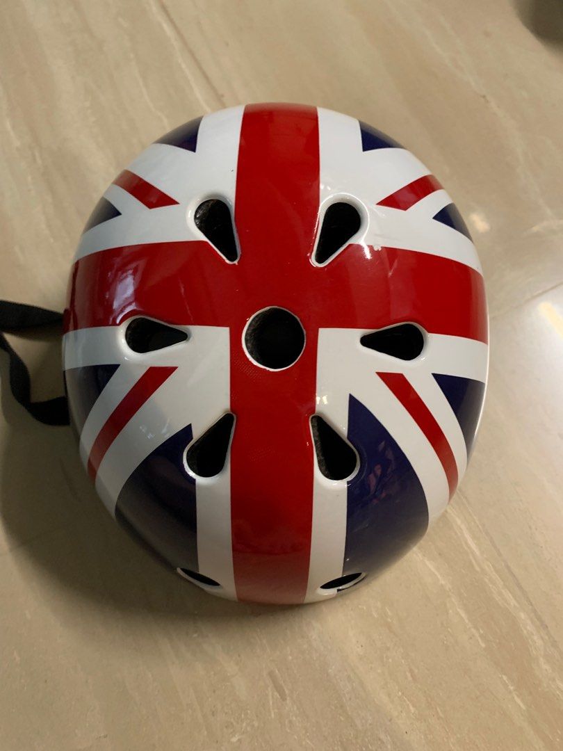 Kiddimoto union jack helmet clearance