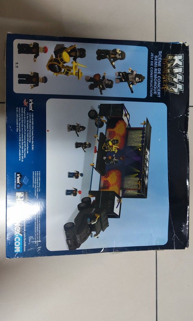 Knex Kiss monster rock stage big rig