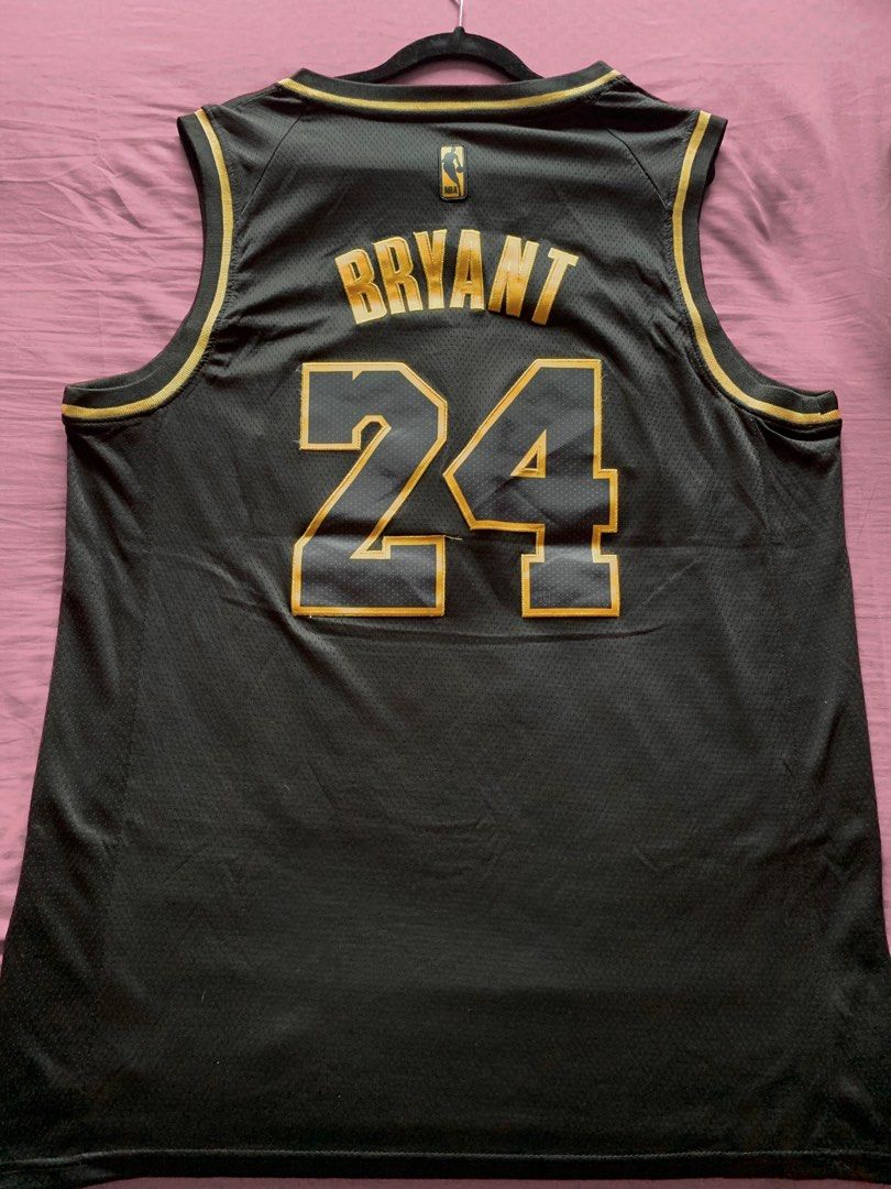 Kobe Bryant NBA Jersey (Black Gold Edition) LA Lakers