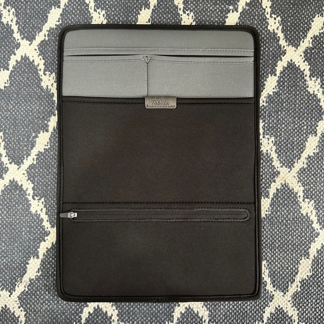 KUTSUWA TABULA Lightweight Binder Clipboard Bag In Bag Backpack File Vertical A4 Size