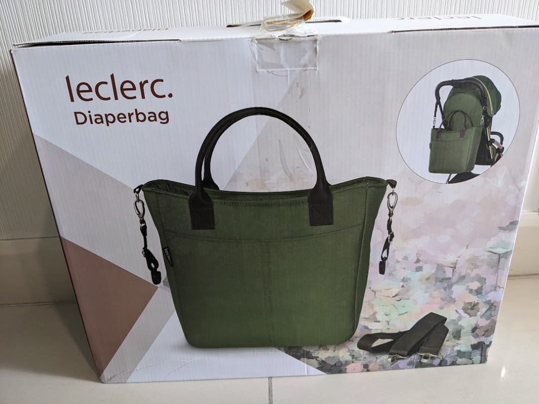 Leclercbaby Diaper bag Army Green Babies Kids Going Out