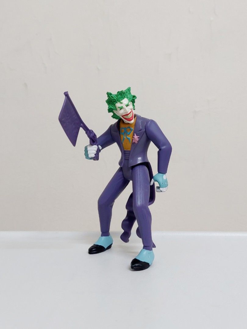 Legends of Batman Joker (Category: Figurines & Statues) located in Manila. Submitted by igetrinidad (Listing ID 1244580095, Image 1). Description: Legends of Batman (Kenner 1994) • Joker Condition: •all joints are tight • very small paint flaws on knuckles the rest is almost new • never played with RFS (reason for selling): Letting go of toys with the least sentimental value Delivery & Payment: •GCash + Shipping Fee c/o buyer •No deliveries outsi