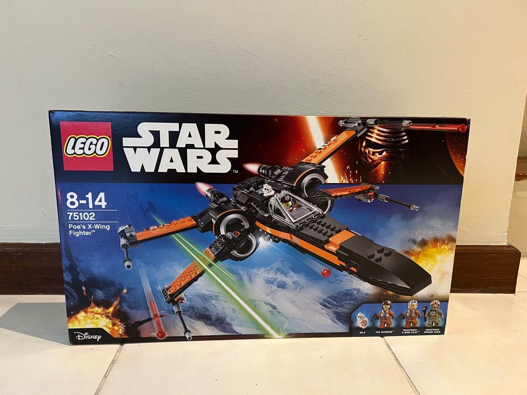 Poe's x discount wing fighter lego