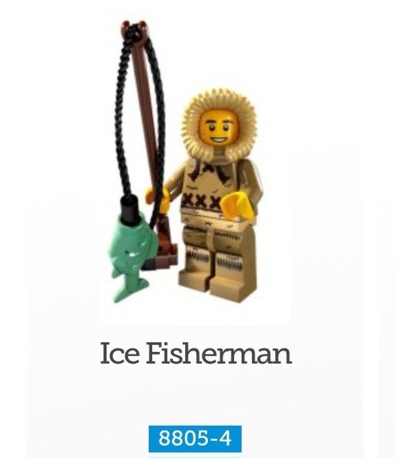 LEGO CMF Series 5 8805 Ice Fisherman Hobbies Toys Toys Games on Carousell