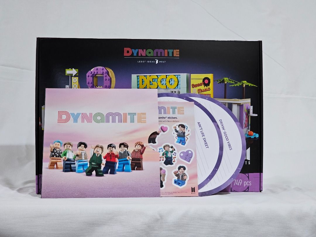 LEGO Ideas BTS Dynamite 21339 (Category: Lego & Building Sets) located in Mandaluyong City. Submitted by deedumms07 (Listing ID 1244527577, Image 3). Description: LEGO Ideas BTS Dynamite 21339 Brand new, sealed.