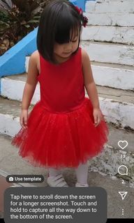 Little Millie Tutu Red S6