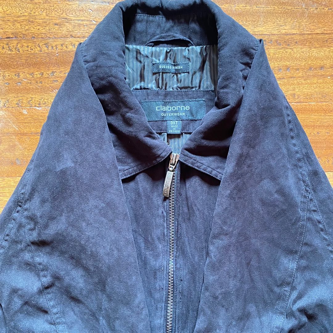 Liz claiborne suede jacket new arrivals