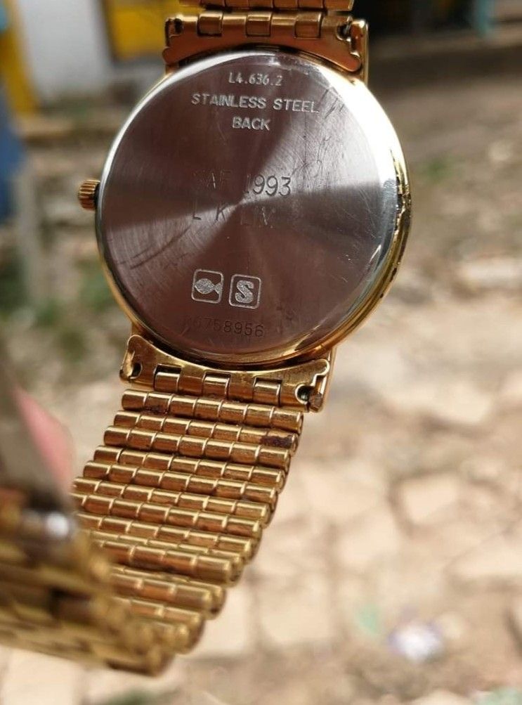 Longines stainless steel back hot sale