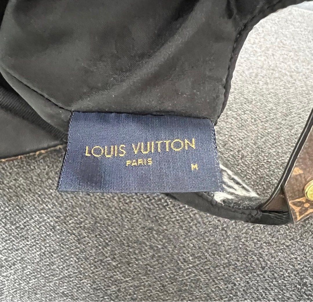 Louis Vuitton LV City Cap Black Cotton. Size L