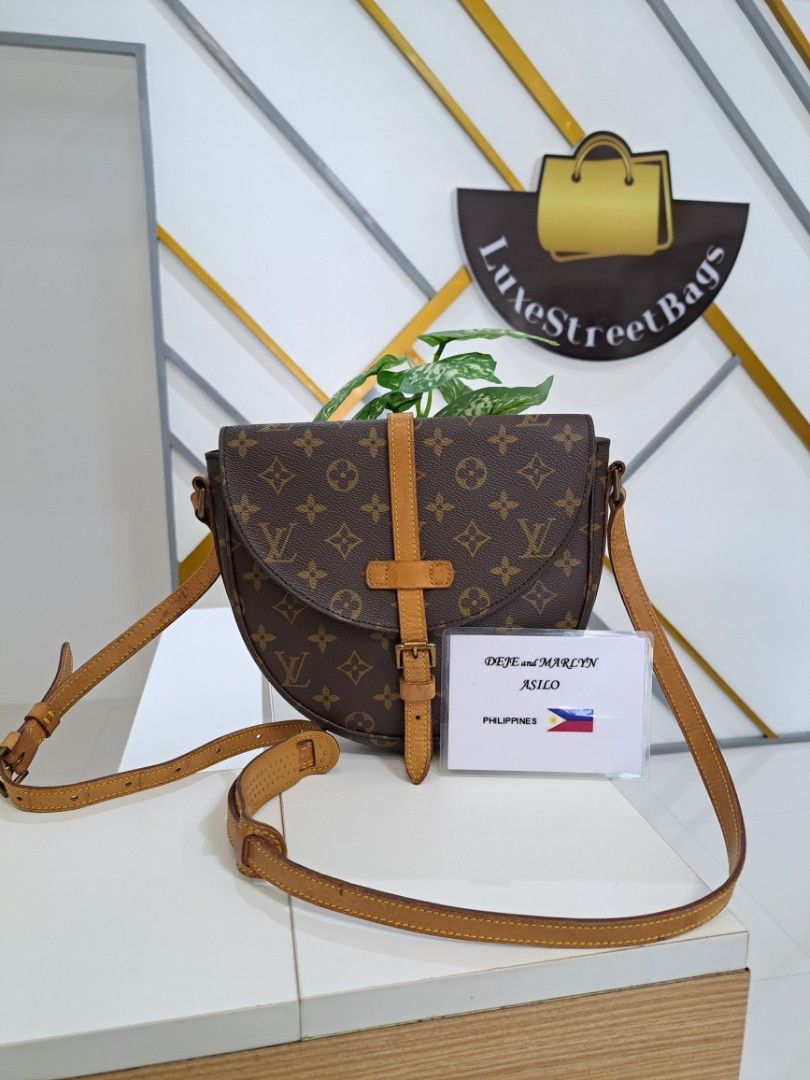 Louis Vuitton, Bags, No Sticky Louis Vuitton Chantilly Pm Shoulder Bag  Monogram Brown