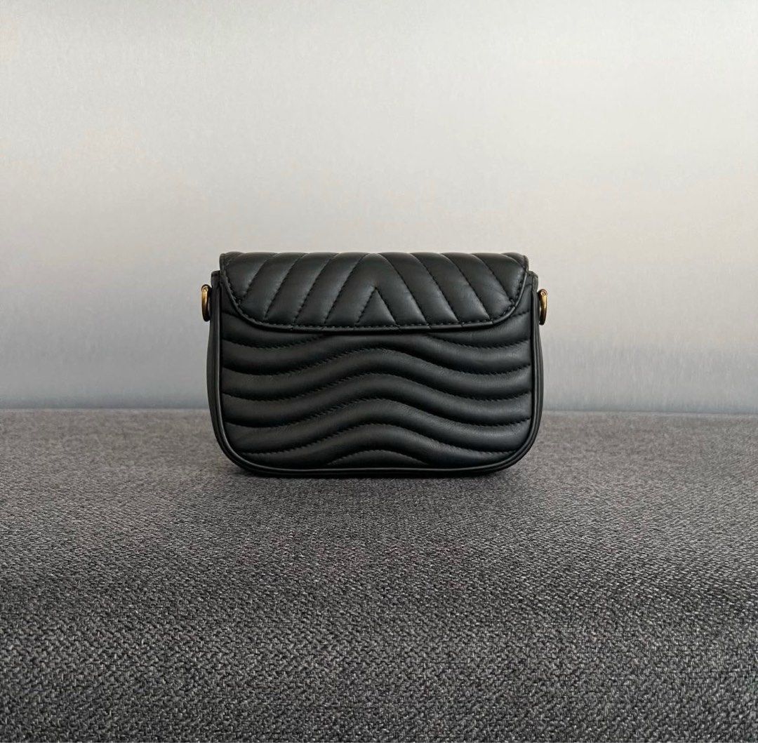 Louis Vuitton New Wave Multi-Pochette Calfskin Black GHW