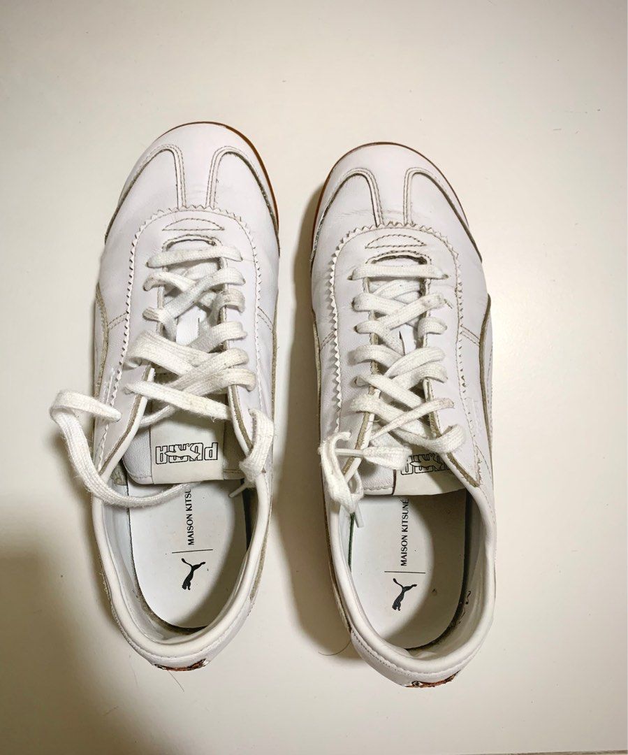 Puma roma white sales mens