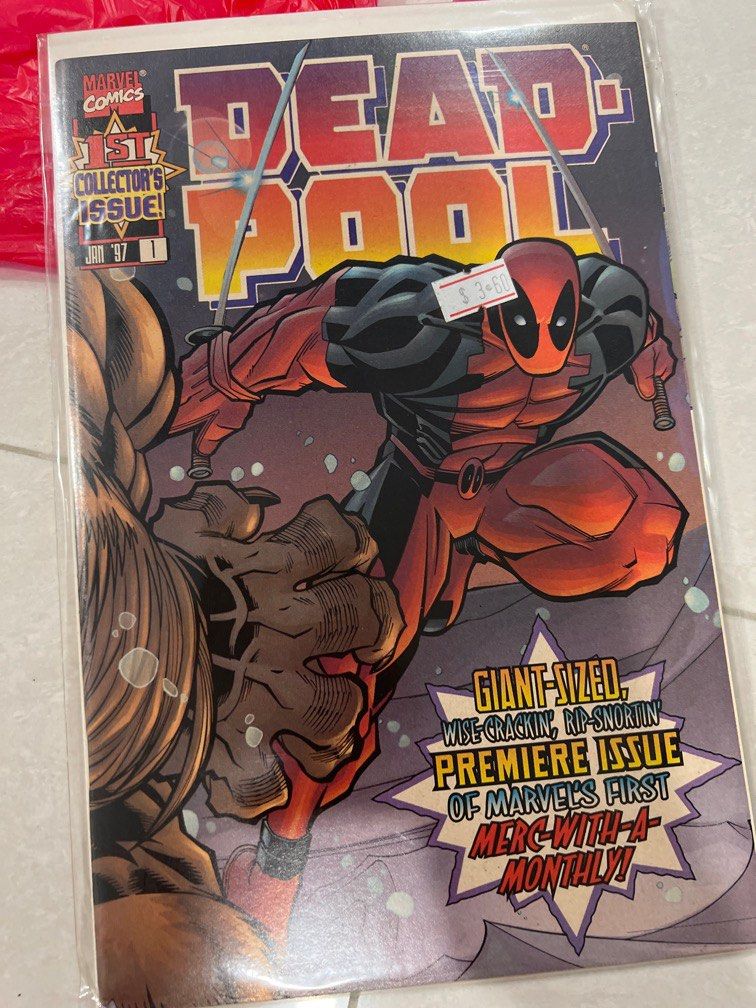 Buckle-Down Hundeleine, Deadpool Design, 152 Cm – Aus Nylon Mit Edelstahl-Teilen, US-Lizenz