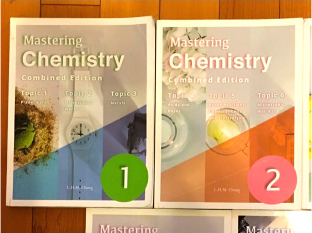 Mastering Chemistry combined edition 1 2, 興趣及遊戲, 書本 & 文具, 教科書 Carousell