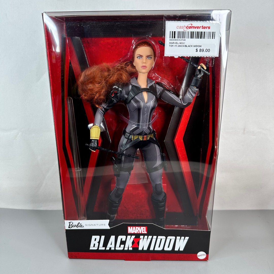 Marvel Black Widow Signature Barbie Action Figures Accessories