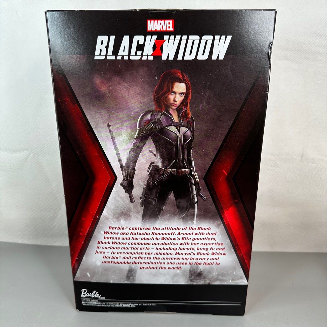 Barbie signature deals black widow