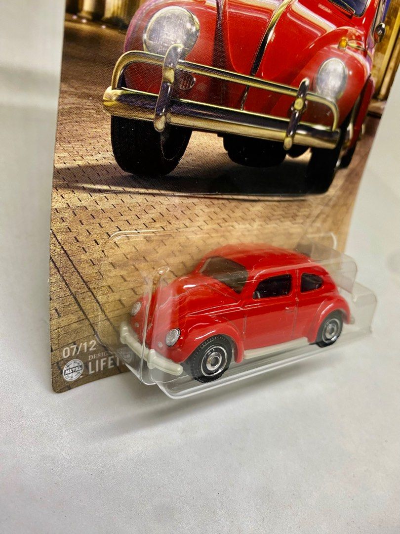 MBX Matchbox 1962 VOLKSWAGEN BEETLE Red Germany Compact Economy 70