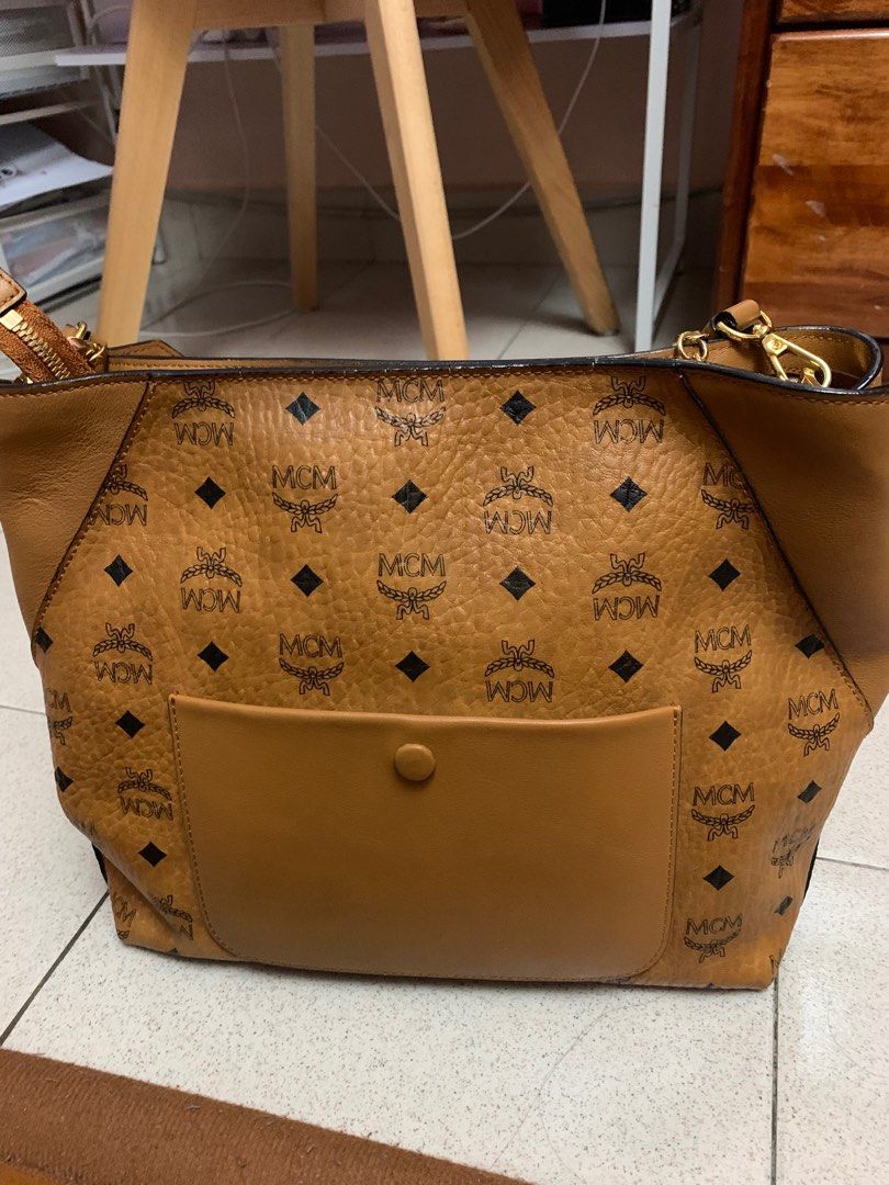 Mcm klara top tote