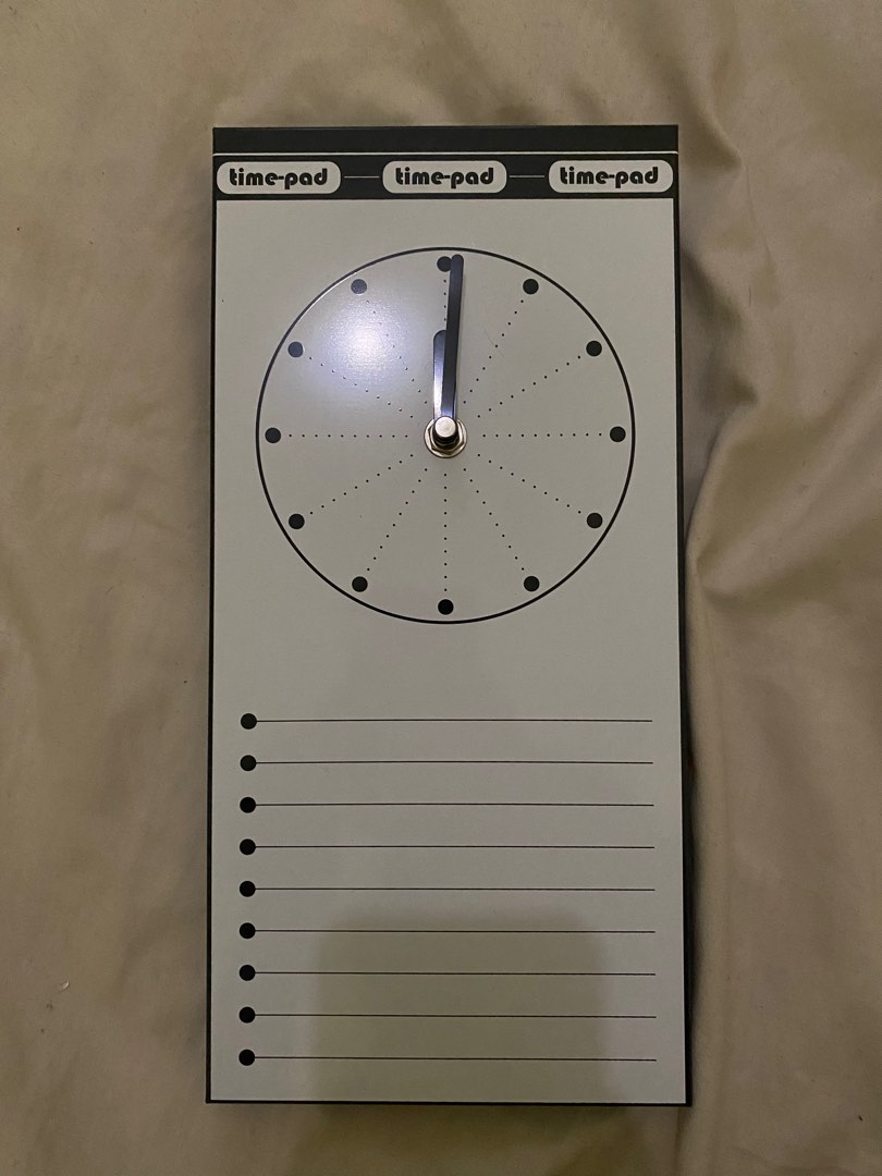 Memo Board Wall Clock on Carousell