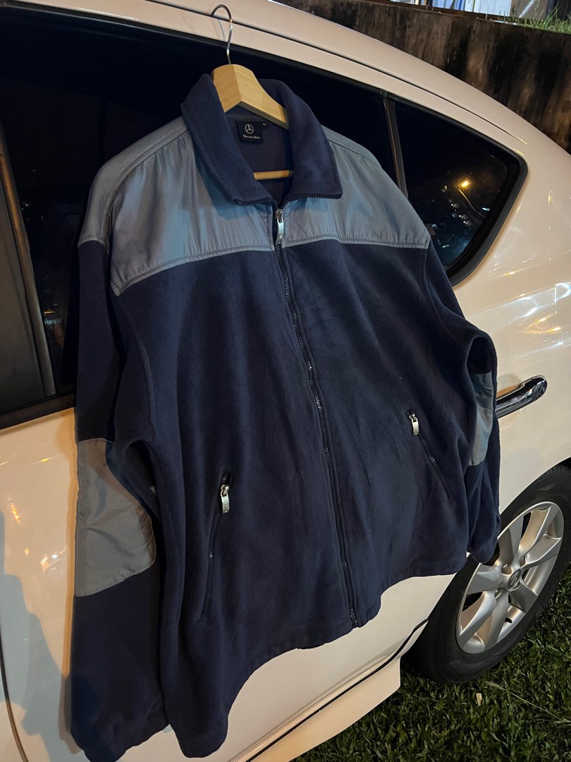 Mercedes fleece jacket hot sale