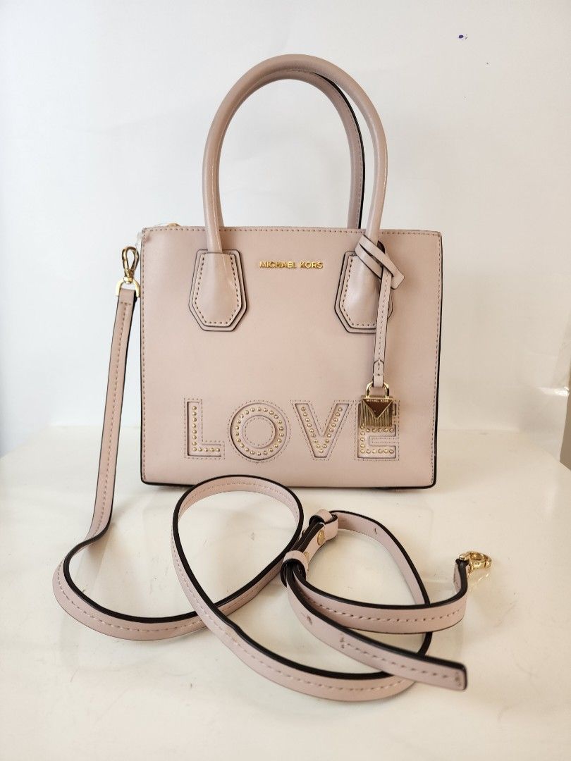 Michael Kors Mercer Love Leather Crossbody