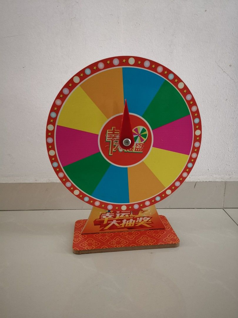 Mini Lucky Wheel x 1, Hobbies & Toys, Toys & Games on Carousell