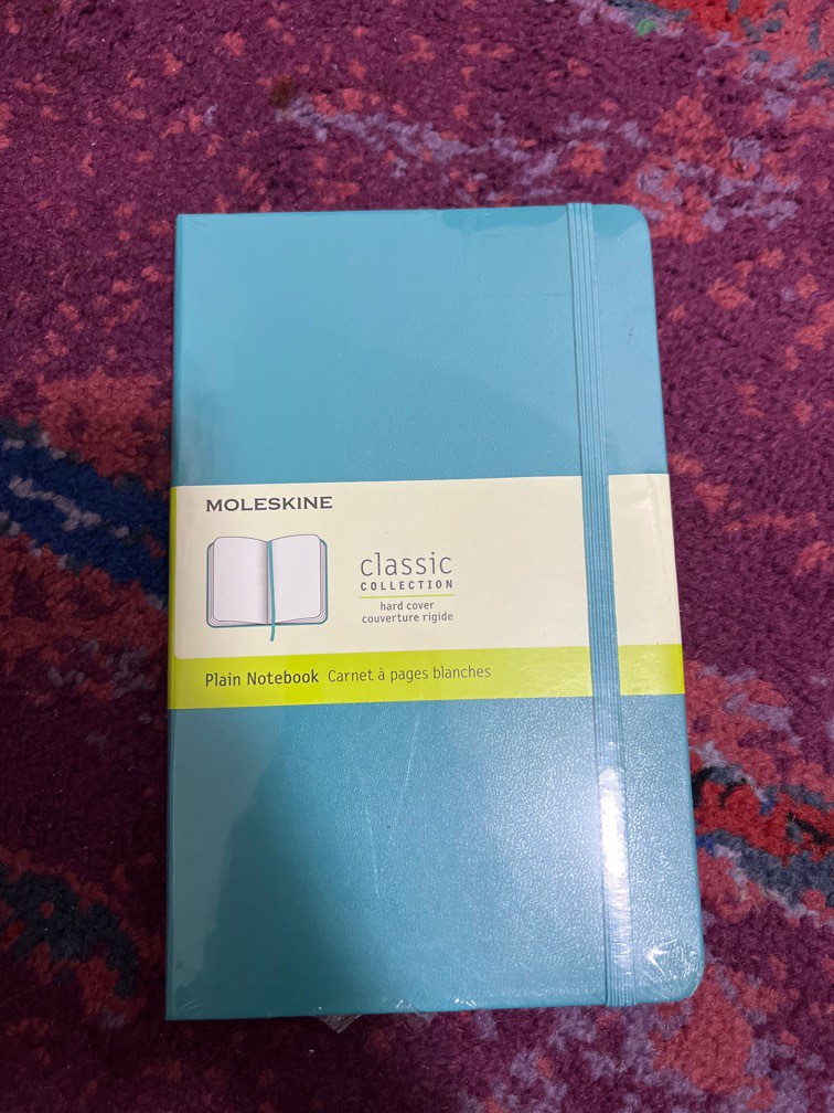 Moleskine Classic Collection Plain Notebook, Hobbies & Toys, Stationery