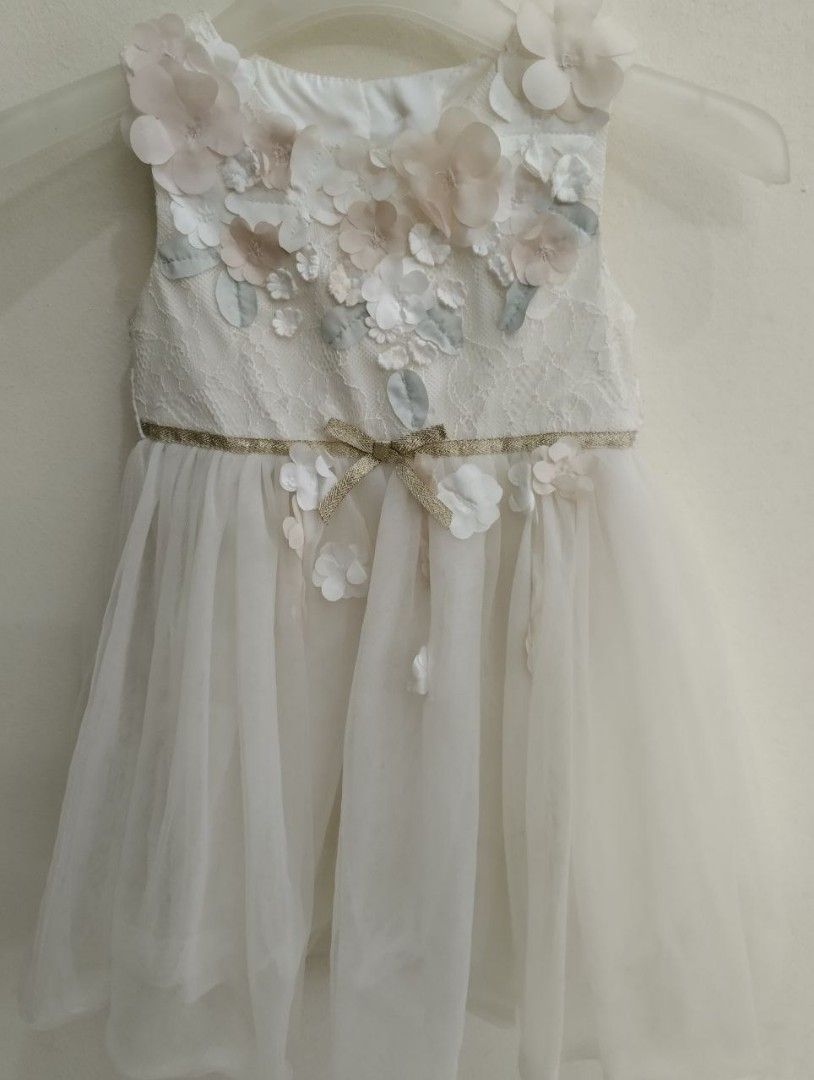 Monsoon baby white dress 2025