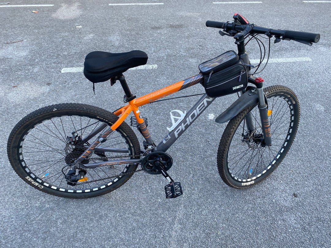 Carrera vengeance mountain bike orange store
