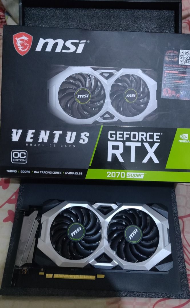 Geforce Gtx Msi 2070 Super Ventus Oc Msi Geforce Rtx 2070 Super