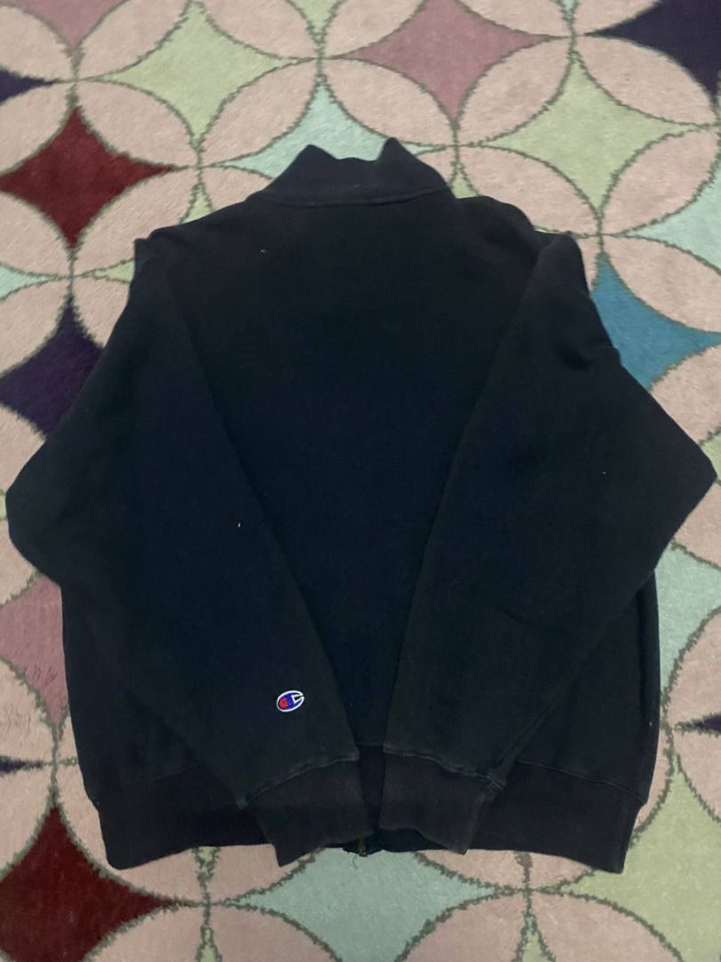 NAVY BLUE CHAMPION ZIP JUMPER SIZE M Men s Fashion Coats