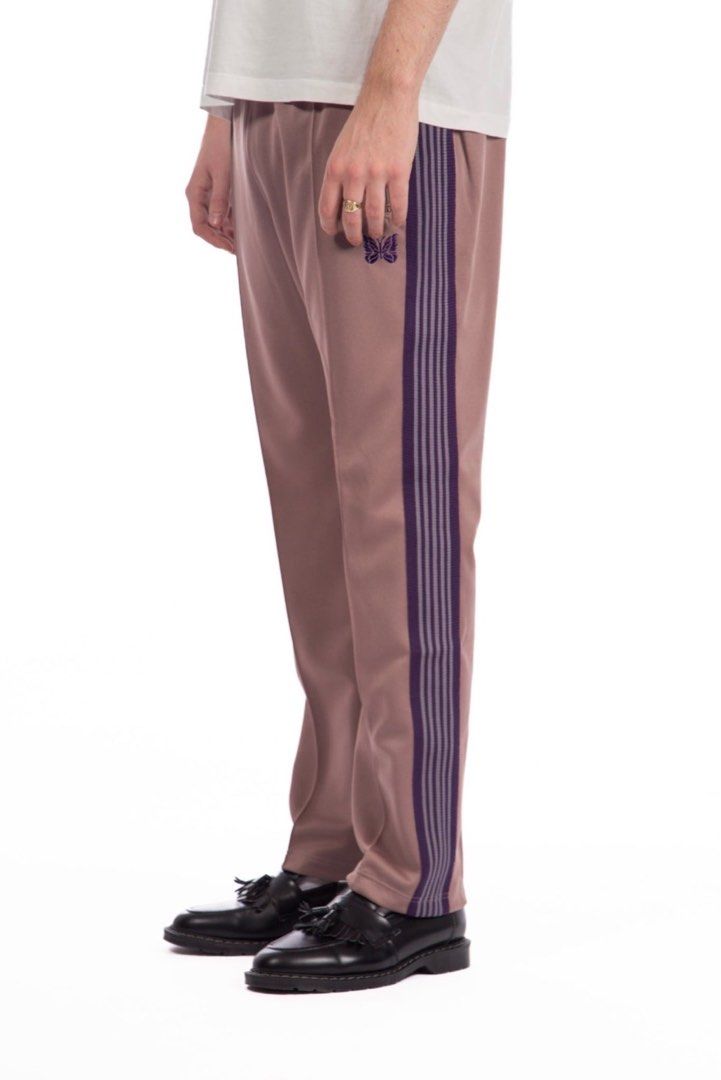 Needles Track Pants Narrow 藕紫M, 他的時尚, 褲子, 運動褲在旋轉拍賣