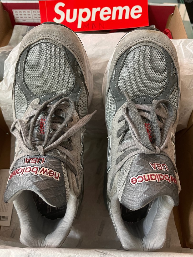 NEW BALANCE M990VS3 GREY 40TH ANNIVERSARY MADE IN USA M990V3, 男裝