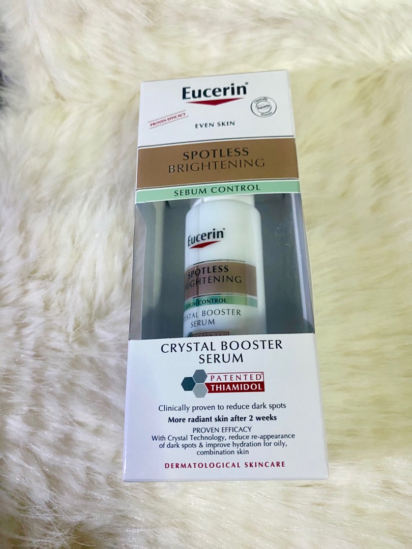 (New) Eucerin Spotless Brightening Crystal Booster Serum 30ml, Beauty